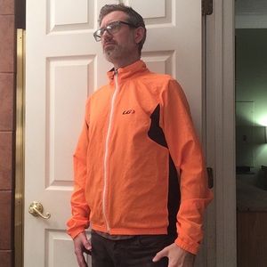 Louis Garneau Hi-viz Orange Cycling Jacket Men’s M